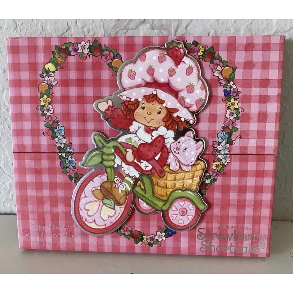 Strawberry Shortcake Complexion Palette‎ 10 Eyeshadow Highlighter & 2 Blush NEW